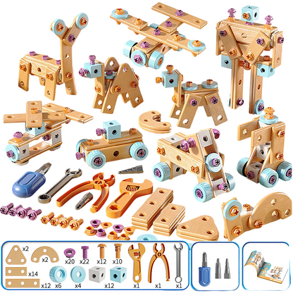 📢📢50% OFF !! ⏰Children's Educational DIY Toy Tool Kit