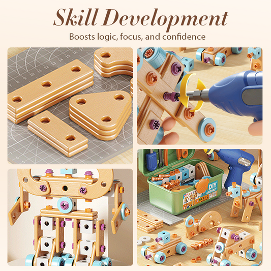 📢📢50% OFF !! ⏰Children's Educational DIY Toy Tool Kit