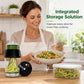 📢📢40% OFF !! ⏰Handheld Vegetable Spiralizer Slicer