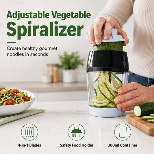📢📢40% OFF !! ⏰Handheld Vegetable Spiralizer Slicer