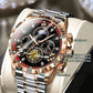 📢📢50% OFF !! ⏰Men's Luminous Waterproof Flywheel Quartz Watch
