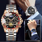 📢📢50% OFF !! ⏰Men's Luminous Waterproof Flywheel Quartz Watch