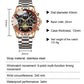 📢📢50% OFF !! ⏰Men's Luminous Waterproof Flywheel Quartz Watch