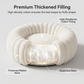 📢📢40% OFF !! ⏰Ultra-Soft Round Calming Cat & Dog Bed
