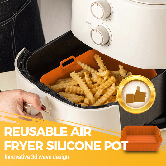 📢📢50% OFF !! ⏰Reusable Air Fryer Silicone Pot