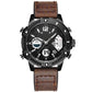 📢📢40% OFF !! ⏰Multifunctional Dual Display 3ATM Waterproof Men's Quartz Sports Watch