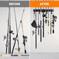 📢📢50% OFF !! ⏰Wall-Mounted Fishing Rod Holder