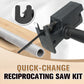 📢📢50% OFF !! ⏰Quick-Change Reciprocating Saw Kit