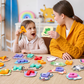 📢📢50% OFF !! ⏰26-Piece Wooden Letter & Animal Matching Toy