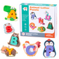 📢📢50% OFF !! ⏰26-Piece Wooden Letter & Animal Matching Toy