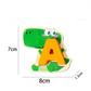 📢📢50% OFF !! ⏰26-Piece Wooden Letter & Animal Matching Toy