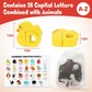 📢📢50% OFF !! ⏰26-Piece Wooden Letter & Animal Matching Toy