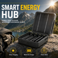 4-Slot Solar Lithium Battery Charger