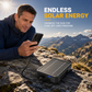 4-Slot Solar Lithium Battery Charger
