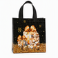 📢📢50% OFF !! ⏰Black Christmas Non Woven Gift Tote Bag Holiday Present Packaging Bag