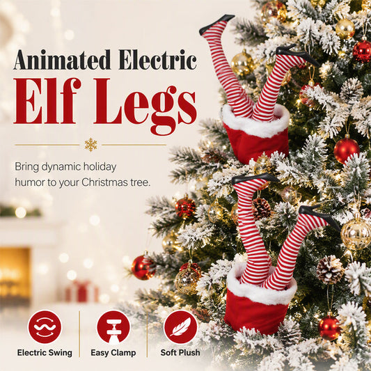 📢📢50% OFF !! ⏰Creative Christmas Tree Elf Legs Hanging Ornament