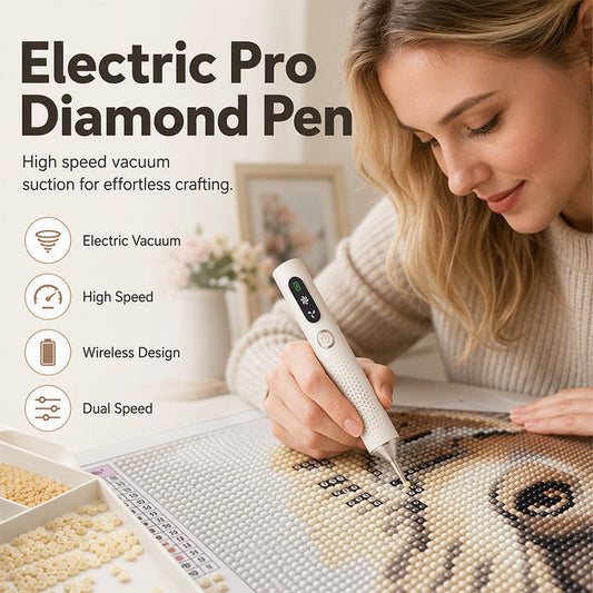 📢📢50% OFF !! ⏰Rechargeable Electric Diamond Pen
