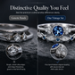 📢📢50% OFF !! ⏰Women's Fashion Micro Pave Zircon Ring with Imitation Gemstone for Engagement and Couples