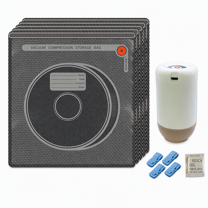 📢📢40% OFF !! ⏰Vacuum Storage Bag Kit for 3D Filament – Lock Out Humid Air, Double Zipper Seal & Opaque Light Shielding – Keep Filaments Dry & Print-Perfect 🧵