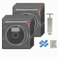 📢📢40% OFF !! ⏰Vacuum Storage Bag Kit for 3D Filament – Lock Out Humid Air, Double Zipper Seal & Opaque Light Shielding – Keep Filaments Dry & Print-Perfect 🧵