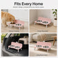 📢📢50% OFF !! ⏰Elevated Detachable Pet Double Bowls