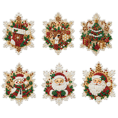 📢📢50% OFF !! ⏰Christmas DIY Painting Hanging Ornaments Set🥳🎄