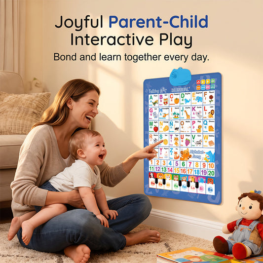 📢📢50% OFF !! ⏰Bilingual Talking Alphabet Wall Chart for Toddlers