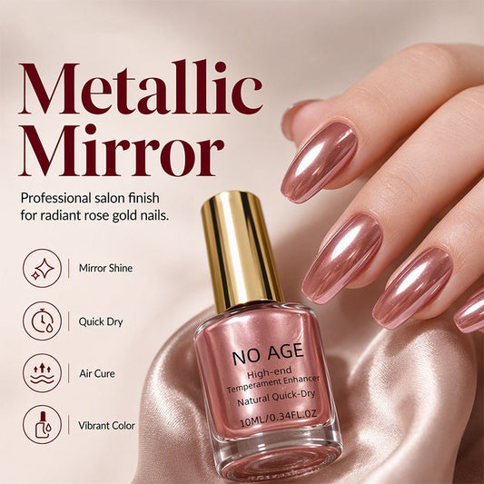 📢📢50% OFF !! ⏰Quick Dry Metallic Nail Polish