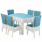 ⏳ 50% OFF! ✨ Modern Minimalist Dining Tablecloth & Chair Cover Set – Thick Quilted Padding, Nordic Swan Embroidery & Diamond Quilting – Elegant Protection for Daily Dining 🪑🦢