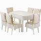 ⏳ 50% OFF! ✨ Modern Minimalist Dining Tablecloth & Chair Cover Set – Thick Quilted Padding, Nordic Swan Embroidery & Diamond Quilting – Elegant Protection for Daily Dining 🪑🦢