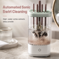 📢📢50% OFF !! ⏰Automatic Electric Makeup Brush Cleaner and Dryer Machine with UV Disinfection and Quick Drying Function