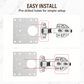 📢📢50% OFF !! ⏰Stainless Steel Cabinet Door Hinge Repair Plate
