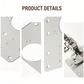 📢📢50% OFF !! ⏰Stainless Steel Cabinet Door Hinge Repair Plate