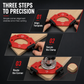 📢📢50% OFF !! ⏰Woodworking Router Template Round Corner R Angle Arc Jig Tool for Wood Router Trimmer Wardrobe DIY Corner Trimming