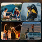 📢📢50% OFF !! ⏰Outdoor Emergency Lamp (Hand Crank + Solar + USB Charging)