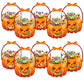 📢📢50% OFF !! ⏰Halloween Transparent Pumpkin Favor Bags