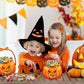 📢📢50% OFF !! ⏰Halloween Transparent Pumpkin Favor Bags
