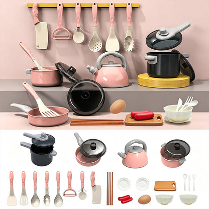 📢📢40% OFF !! ⏰Pretend Play Kitchen Toy Set
