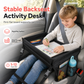 📢📢50% OFF !! ⏰Kids Car Seat Travel Tray Activity Desk with Lap Drawing Board and Baby Stroller Backseat Hanging Storage Organizer Bag