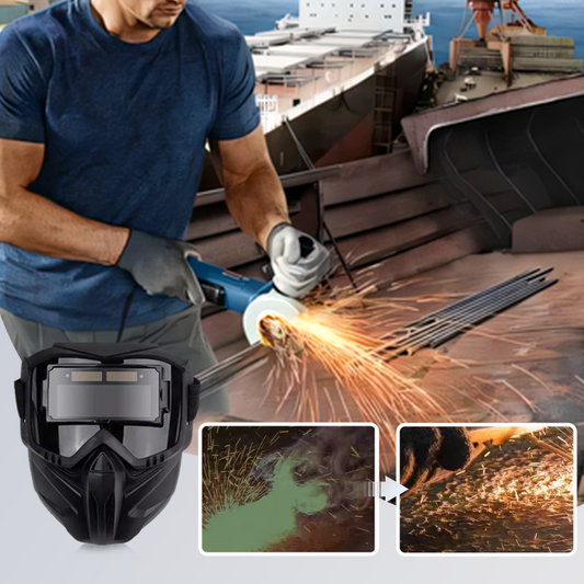 📢📢40% RABATT !!⏰Auto-Darkening Welding Mask