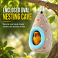 📢📢50% OFF !! ⏰Hanging Warm Cotton Bird Nest Hammock Egg Shaped Cage Bed