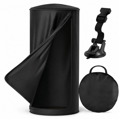 📢📢40% OFF !! ⏰ Portable Car Rear Shower Tent – Quick setup & privacy for camping ✨