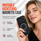 📢📢50% OFF !! ⏰Magnetic Matte Mobile Phone Case with Camera Lens Kickstand Protective Cover