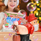📢📢40% OFF !! ⏰Funny Santa Bubble Blowing Machine