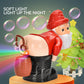 📢📢40% OFF !! ⏰Funny Santa Bubble Blowing Machine