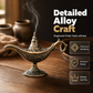 📢📢50% OFF !! ⏰Vintage Aladdin Genie Lamp Incense Holder – Aladdin-Inspired Aromatherapy Home Decor