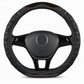 📢📢40% OFF !! ⏰Universal Non Slip Car Steering Wheel Cover Sporty Soccer Honeycomb Texture Steering Wheel Protector