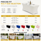 📢📢50% OFF !! ⏰Stretch Tablecloth Elastic Rectangular Table Cover for Weddings Banquets and Meetings