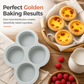 📢📢50% OFF !! ⏰3-Cavity 4-Inch Round Cylindrical Silicone Cake Mold DIY Baking Pan for Rainbow Cake and Pizza