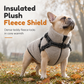 📢📢50% OFF !! ⏰Warm Winter Dog Coat with Reflective Strips and Harness for Small and Medium Dogs